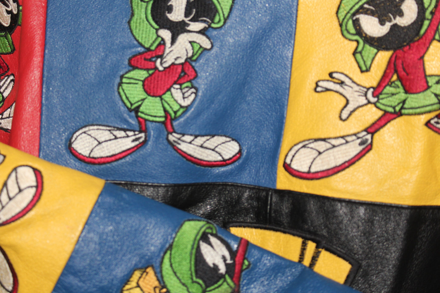 Marvin The Martian Looney Tunes Collectors Leather Jacket (S)