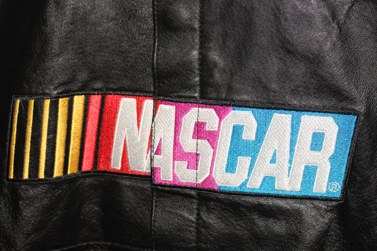 Rare NASCAR Leather Chase Authentics Jacket (XL)