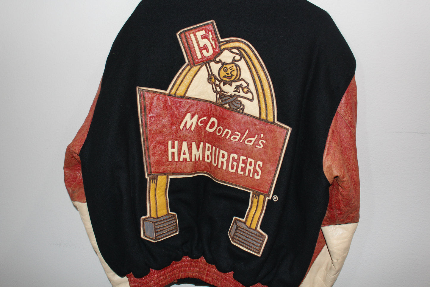 Rare McDonald’s Collectors Item Jeff Hamilton Leather Jacket (L)