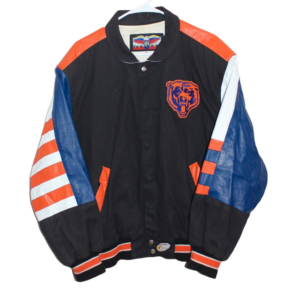 Rare Chicago Bears Jeff Hamilton Leather Jacket (M)