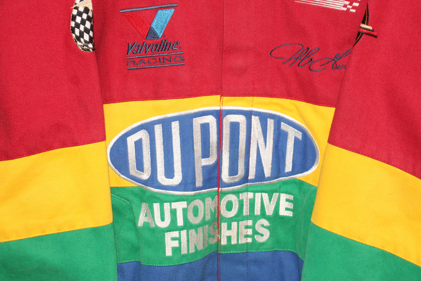 DuPont Motorsports Racing Rainbow Series NASCAR Jeff Gordon #24 Jeff Hamilton Jacket (L)