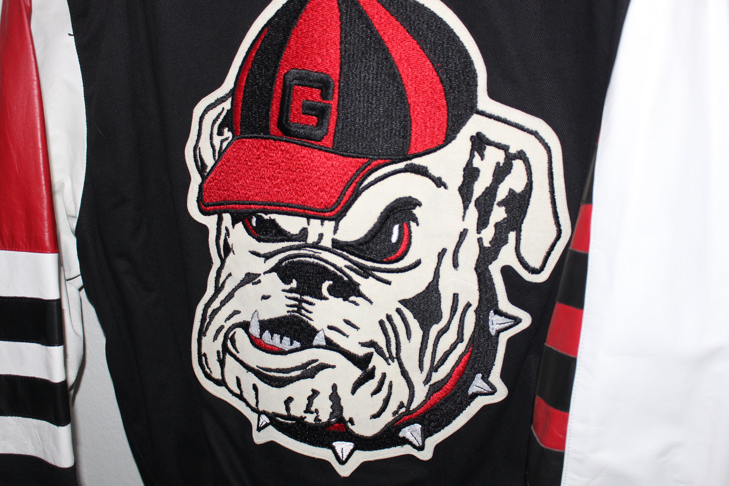 Rare Georgia Bulldogs Jeff Hamilton Leather Jacket (XL)