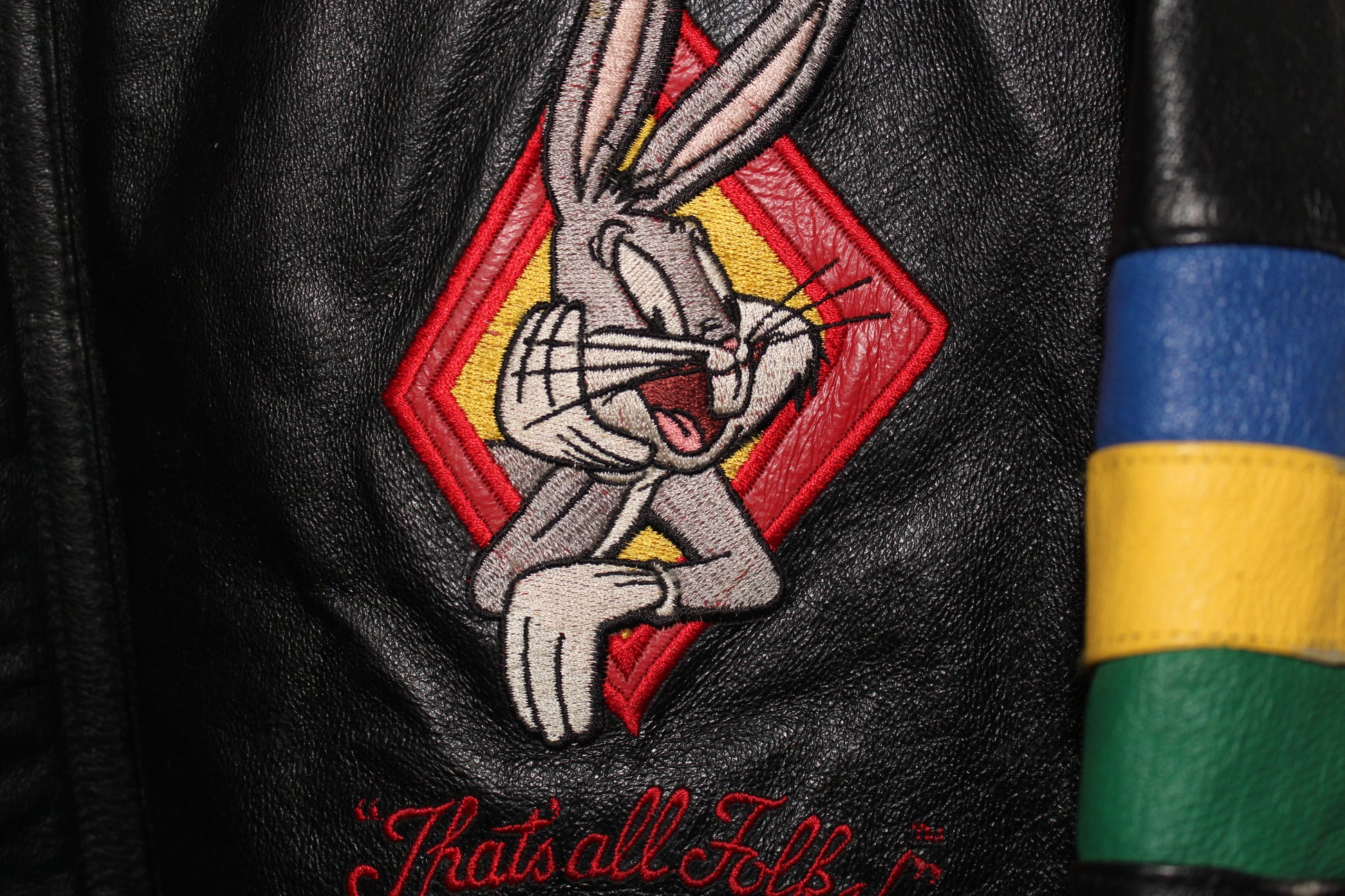 Maker of Jacket Varsity Jackets Warner Bros Looney Tunes Bugs Bunny