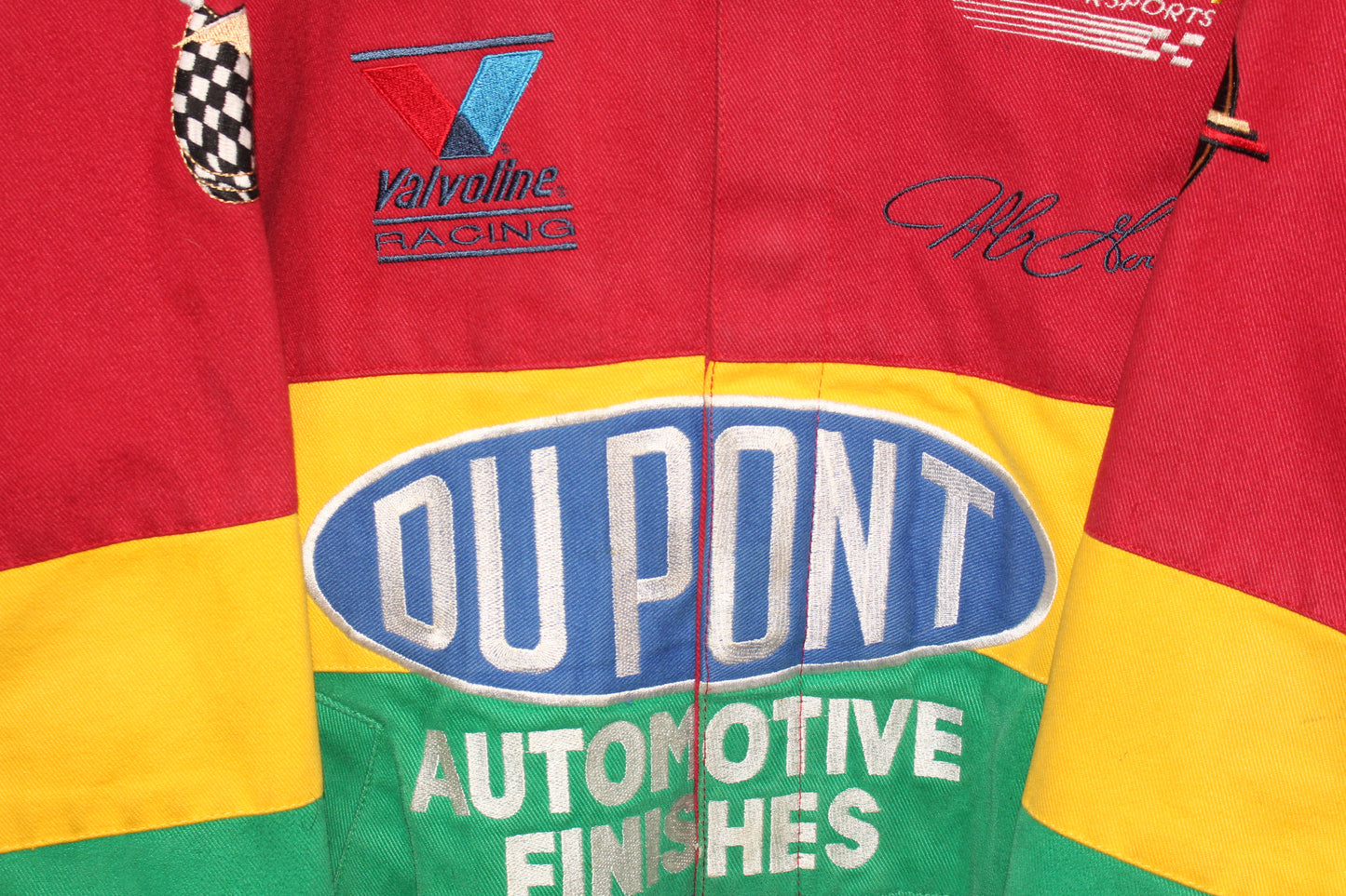 DuPont Motorsports Racing Rainbow Series NASCAR Jeff Gordon #24 Jeff Hamilton Jacket (L)