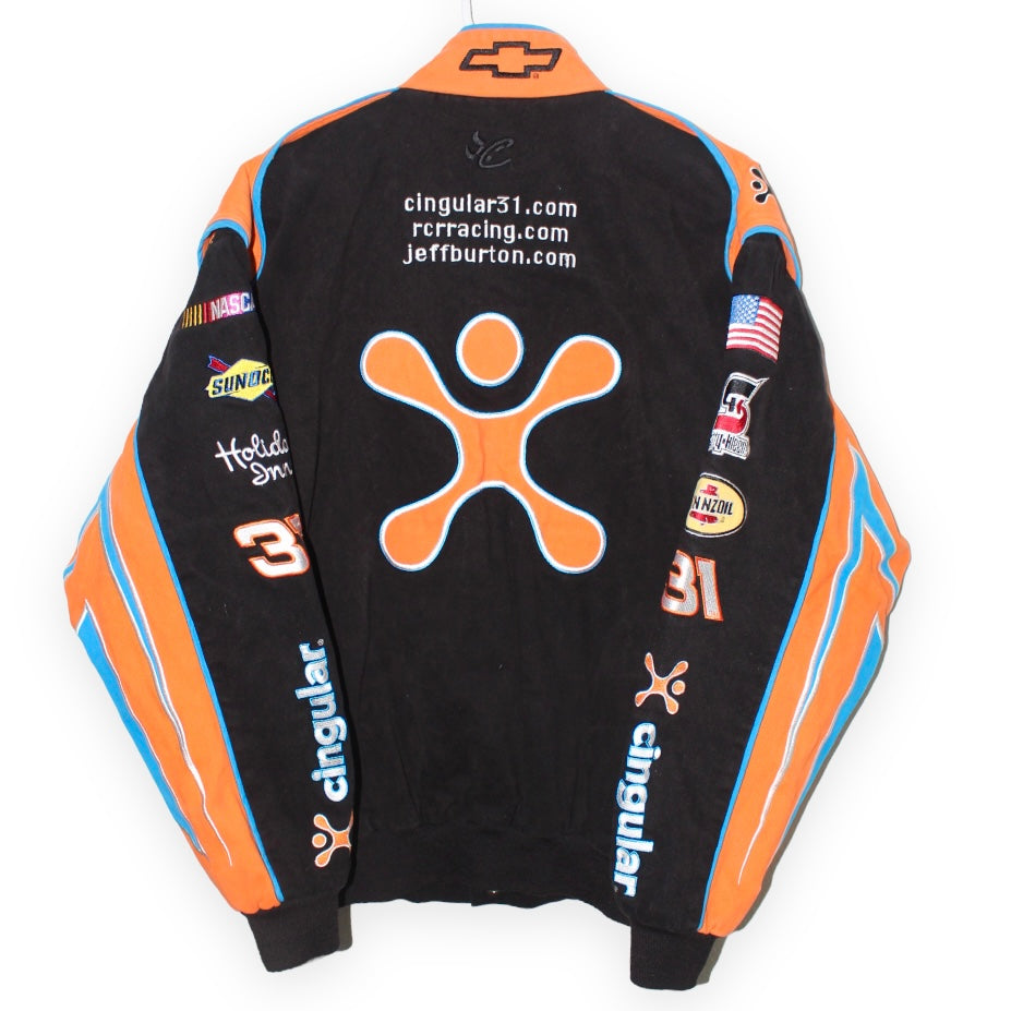 Rare Cingular Wireless Racing NASCAR Retro Twill Jacket (XL) – Retro  Windbreakers