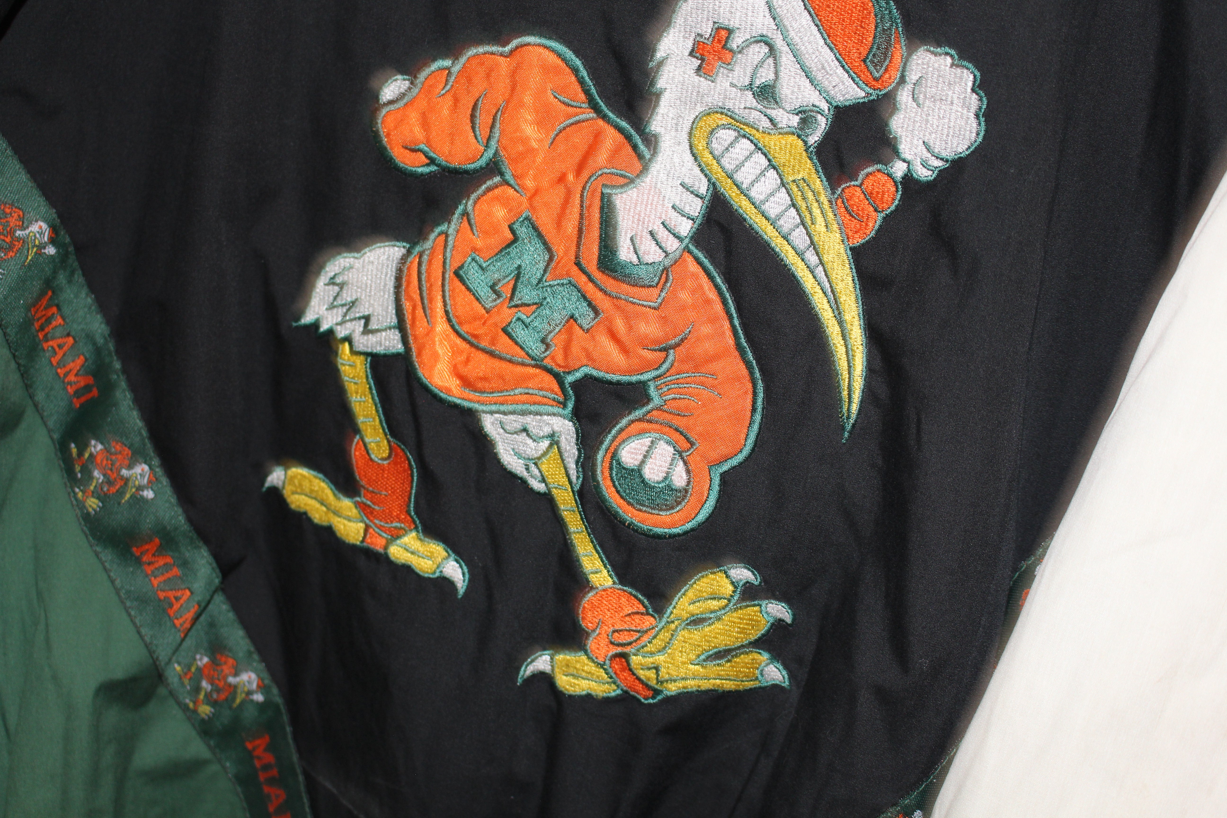 Miami Hurricanes Pro Player (L) – Retro Windbreakers