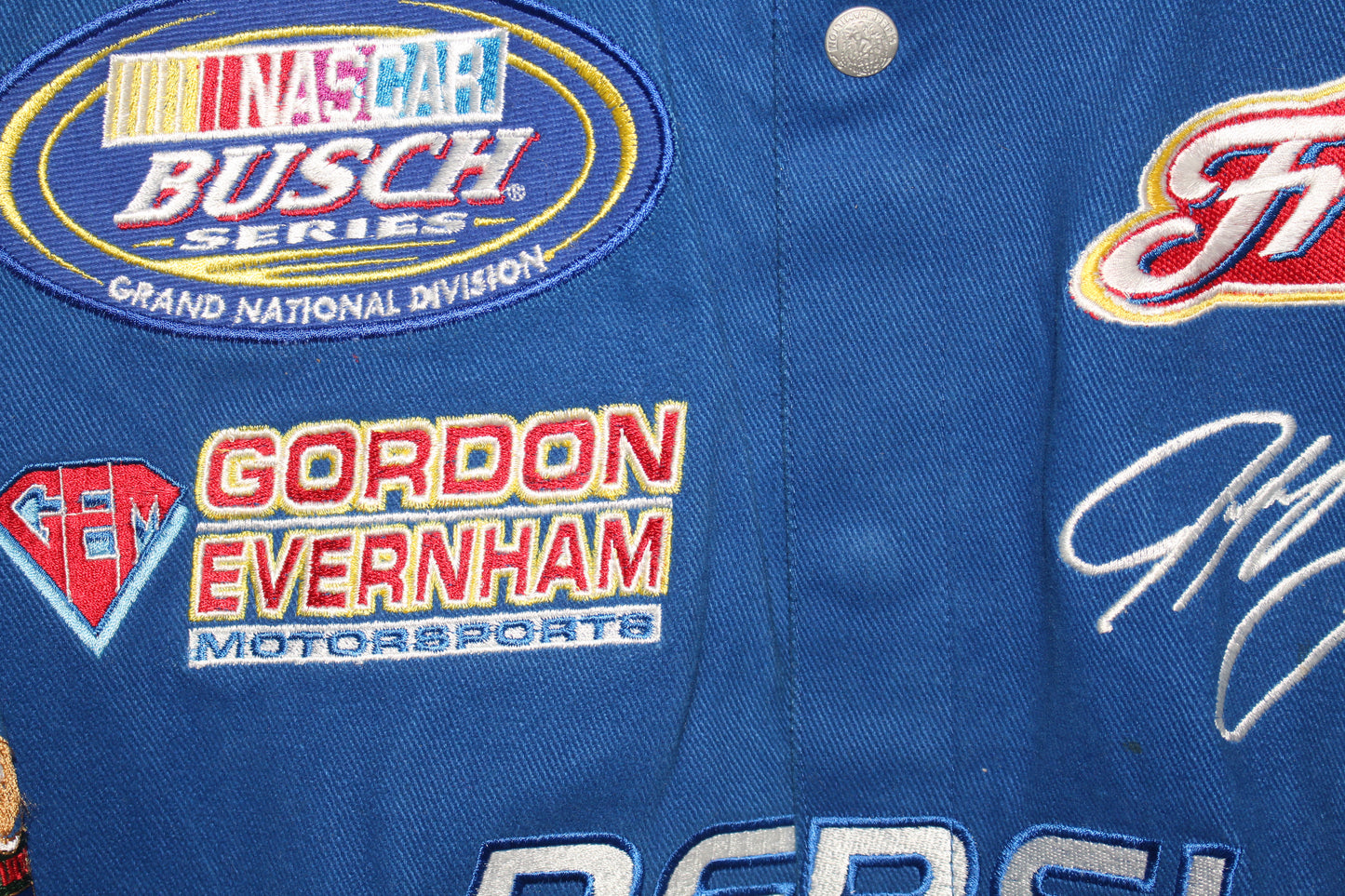 Rare Pepsi Racing NASCAR Jeff Gordon #24 Jeff Hamilton Jacket (L)