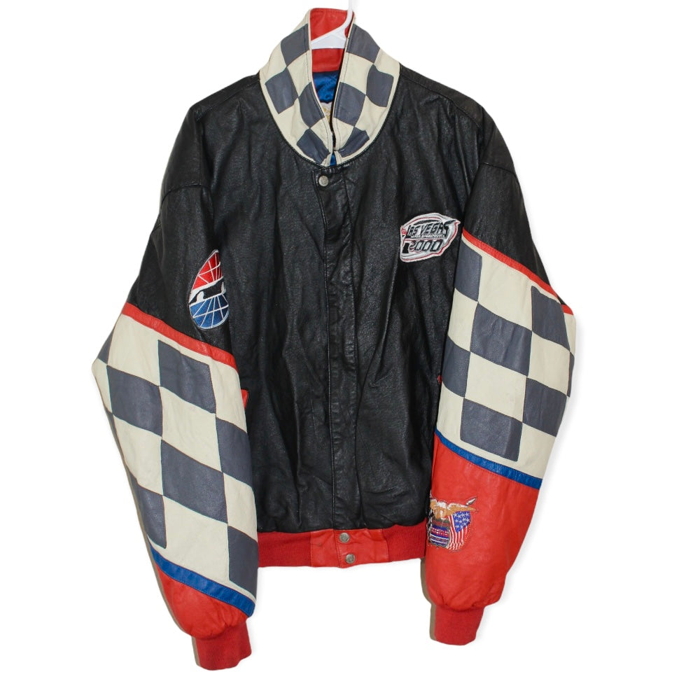 Jeff Hamilton Racing Collection Las Vegas 2000 Leather Jacket (XXL)