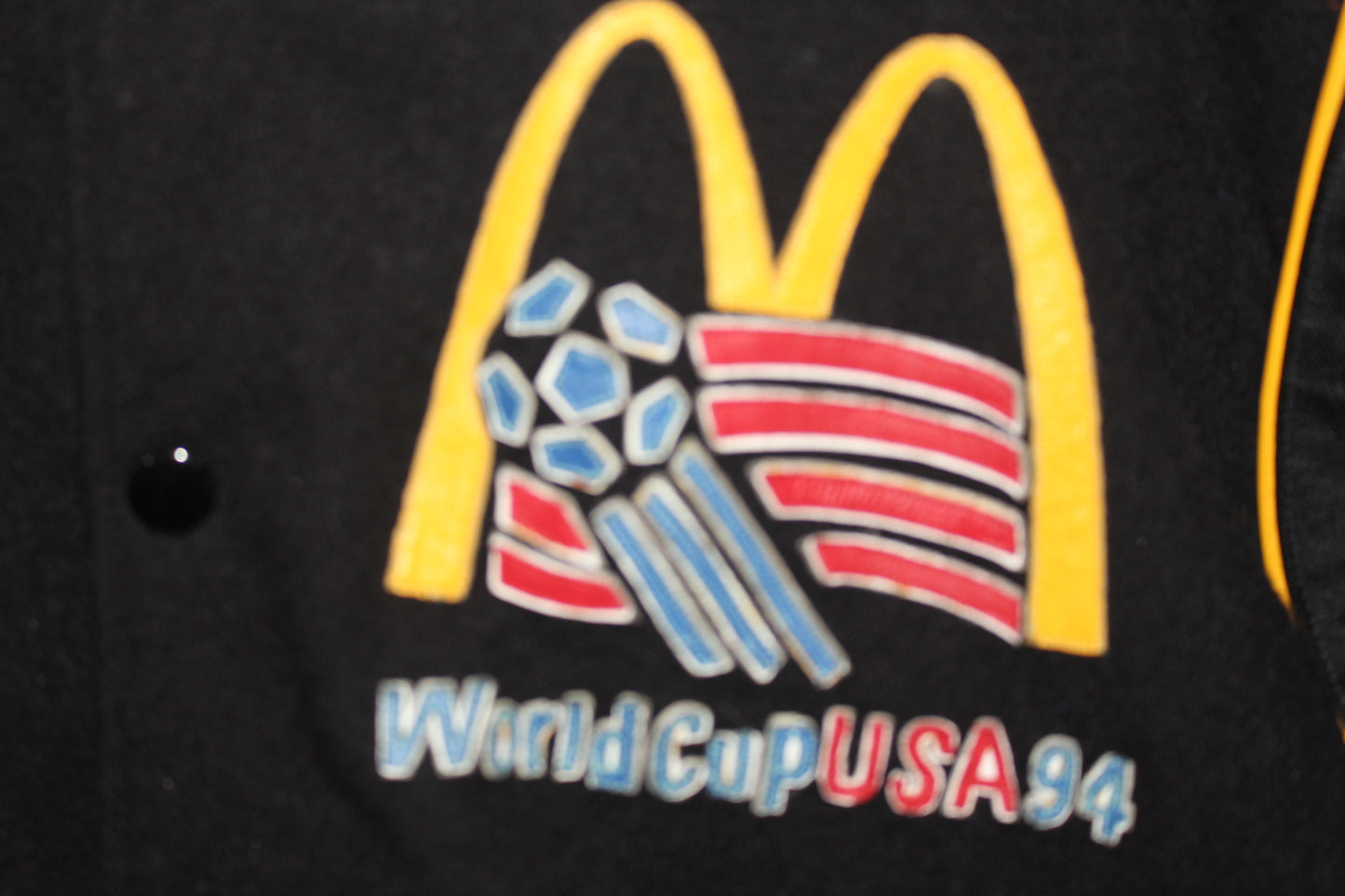 1994 McDonalds Sponsor World Cup Leather Jacket (L)