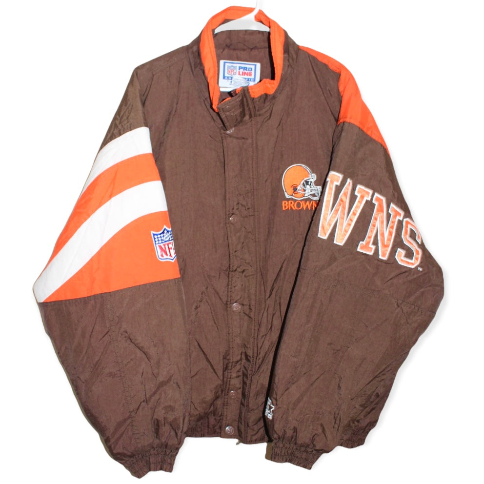 Cleveland Browns Pro Line Starter (XL) – Retro Windbreakers